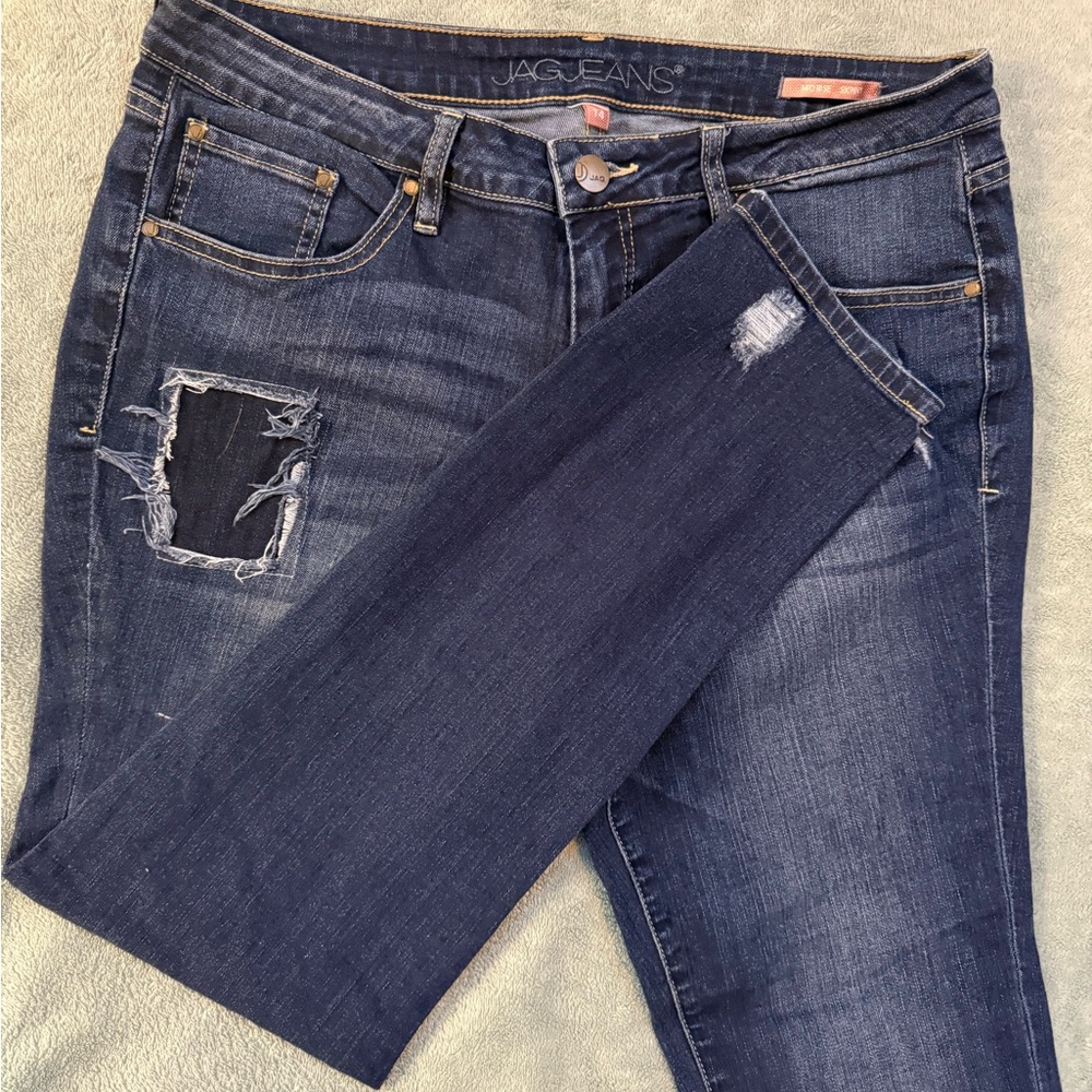 Jag Jeans Mid Rise Skinny Jeans
